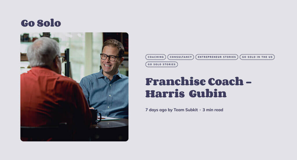 Harris Gubin - Go Solo Feature